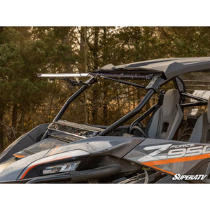 CFMOTO ZForce 950 Scratch Resistant Flip Windshield by SuperATV FWS-CF-ZF950-70 Folding Windshield FWS-CF-ZF950-70 SuperATV