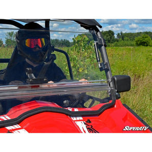 CFMOTO ZForce Scratch Resistant Flip Windshield by SuperATV FWS-CF-ZF800EX-70 Folding Windshield FWS-CF-ZF800EX-70 SuperATV