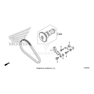 Chain, Cam (60L) (Borg Warner) by Honda 14401-HP5-601 OEM Hardware 14401-HP5-601 Off Road Express Peach St