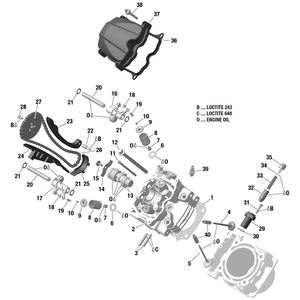 Chain Guide by Can-Am 420236351 OEM Hardware 420236351 Off Road Express Peach St