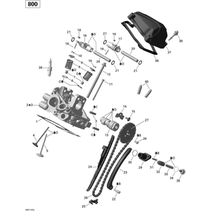 Chain Guide by Can-Am 420236582 OEM Hardware 420236582 Off Road Express Peach St