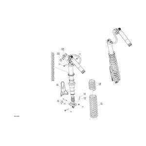 Chalk, Compression Spring by Can-Am 706004168 OEM Hardware 706004168 Off Road Express Peach St