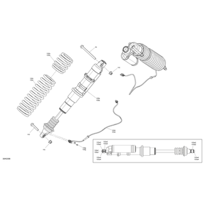 Chalk, Compression Spring by Can-Am 706205342 OEM Hardware 706205342 Off Road Express Peach St