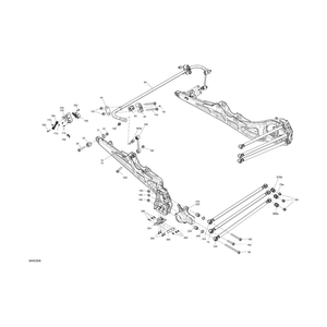 Chalk, LH Lower Suspension Arm by Can-Am 706004925 OEM Hardware 706004925 Off Road Express Peach St