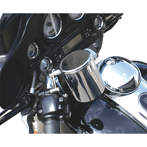 Chrome Cup Holder By Rivco Products CHC10 Drink Holder 0636-0013 Parts Unlimited