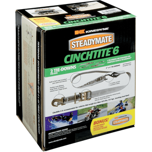 Cinchtite 6 Tie-Downs By Steadymate 15470 Ratchet Strap 3920-0250 Parts Unlimited