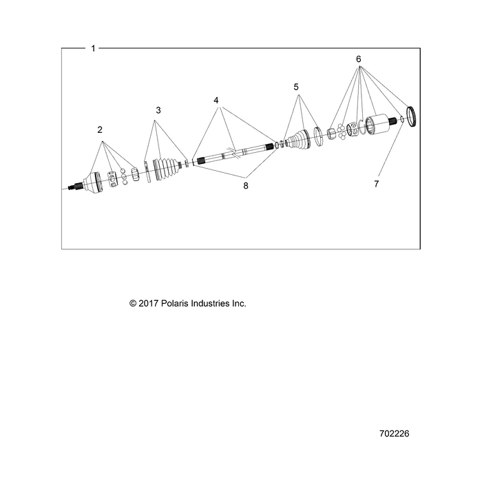 Circlip, 1.6 X 24.4 by Polaris