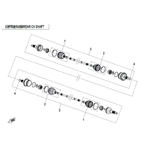 Circlip by CF Moto 5BWB-280302 OEM Hardware 5BWB-280302 Northstar Polaris