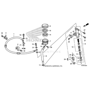 Circlip by Honda 46182-MEL-D21 OEM Hardware 46182-MEL-D21 Off Road Express Peach St