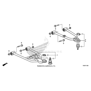 Circlip, Outer (40Mm) by Honda 94514-40000 OEM Hardware 94514-40000 Off Road Express Peach St