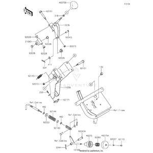 Circlip-Type-E,8Mm by Kawasaki 482EA8000 OEM Hardware 482EA8000 Off Road Express Peach St