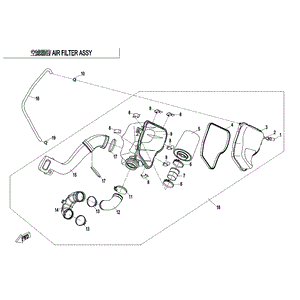 Clamp 67 by CF Moto 01A0-110003 OEM Hardware 01A0-110003 Northstar Polaris