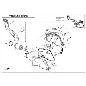 Clamp 79 by CF Moto 0JYA-110002-20000 OEM Hardware 0JYA-110002-20000 Northstar Polaris