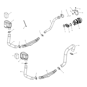 Clamp Band, Narrow by Polaris 7080413 OEM Hardware P7080413 Off Road Express