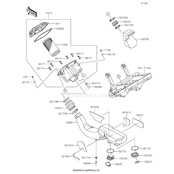 Clamp by Kawasaki