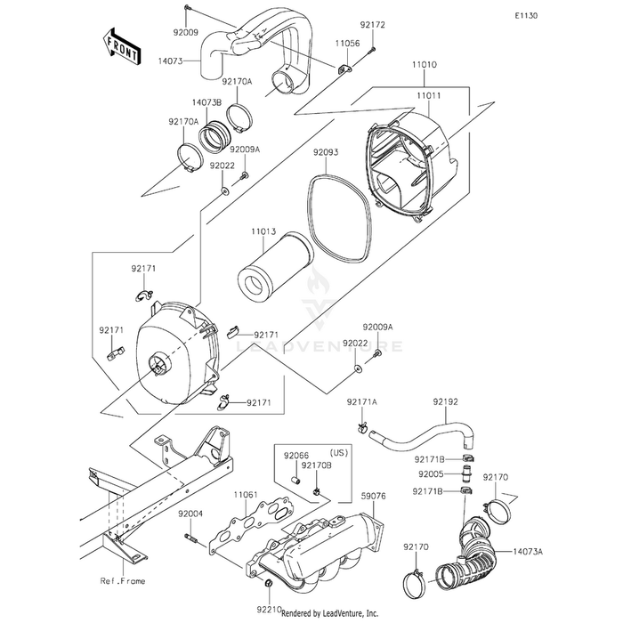 Clamp by Kawasaki