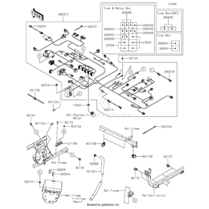 Clamp by Kawasaki 92173-1578 OEM Hardware 92173-1578 Off Road Express Peach St