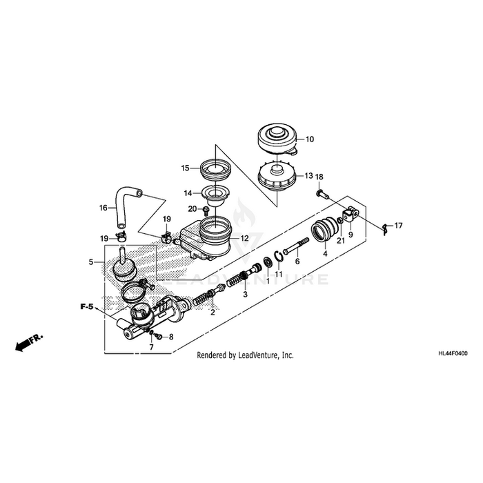 Clamp D (15.5Mm) by Honda