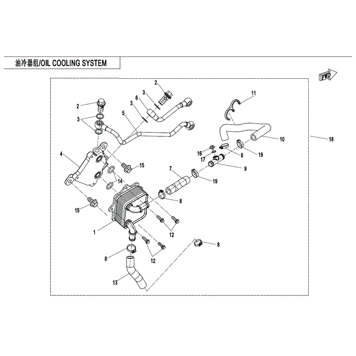 Clamp D25.6 by CF Moto