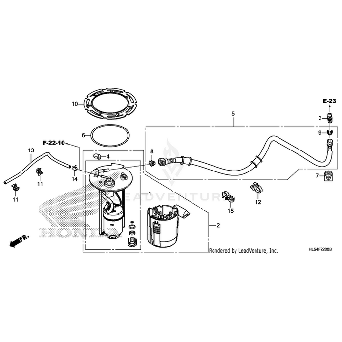 Clamp, Tube (D14.6-D9) by Honda