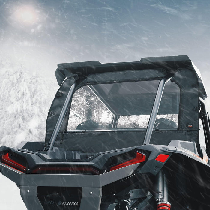 Clear Full Rear Windshield for Polaris RZR XP 1000 /4 by Kemimoto