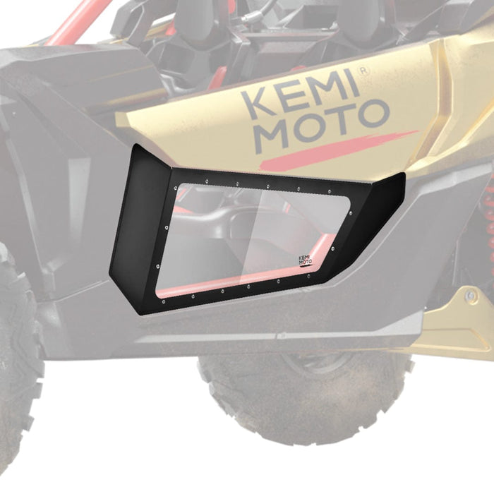 Clear Lower Door Inserts for Can-Am Maverick X3 by Kemimoto