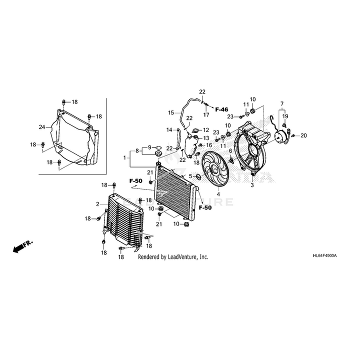 Clip, Fan by Honda