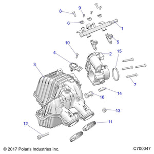 Clip-Intake Routing by Polaris 5258229 OEM Hardware P5258229 Off Road Express