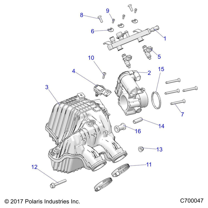 Clip-Intake Routing by Polaris