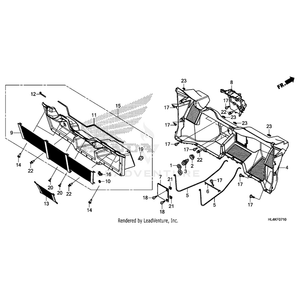 Clip, Net Hook *Nh167L* (Graphite Black) by Honda 84661-T0A-003ZC OEM Hardware 84661-T0A-003ZC Off Road Express Peach St