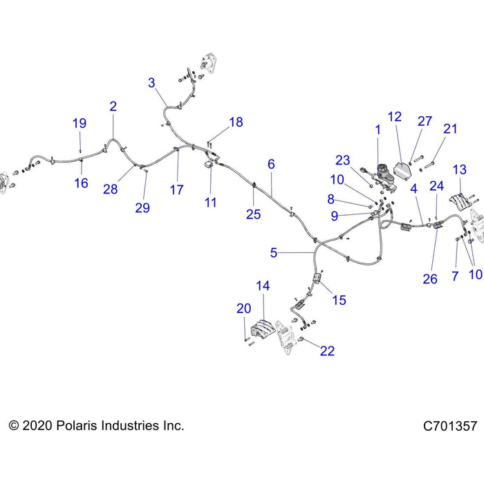 Clip-Nylon,C,Fir-Tree by Polaris