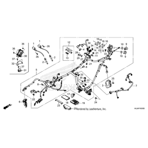 Clip, Relay Holder (Natural) by Honda 91536-STK-003 OEM Hardware 91536-STK-003 Off Road Express Peach St