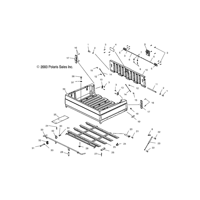 Clip,Routing,.472 B.D.,Hinged by Polaris