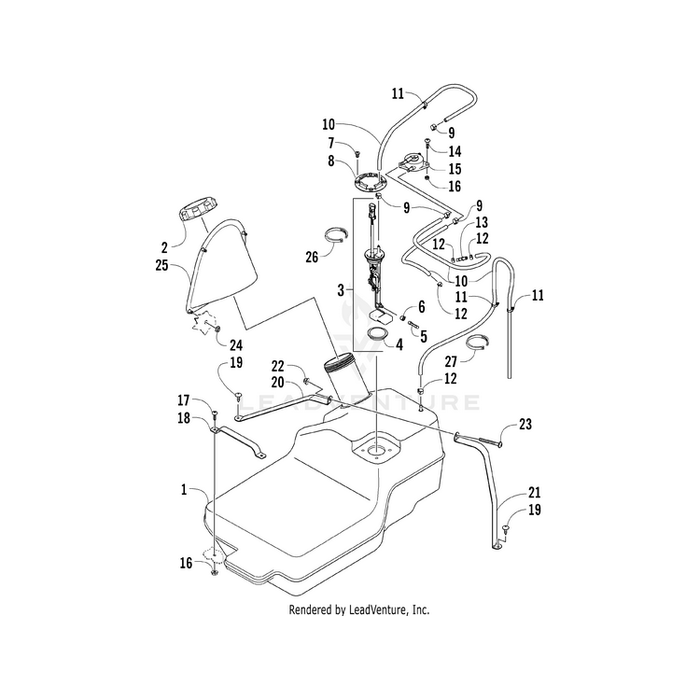 Clip, Routing By Arctic Cat