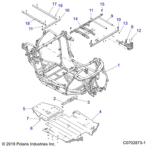 Closeoff Support Bracket, E-Coa by Polaris 5267561-329 OEM Hardware P5267561-329 Off Road Express