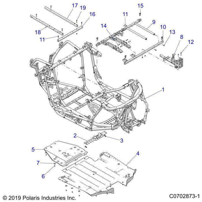 Closeoff Support Bracket, E-Coa by Polaris