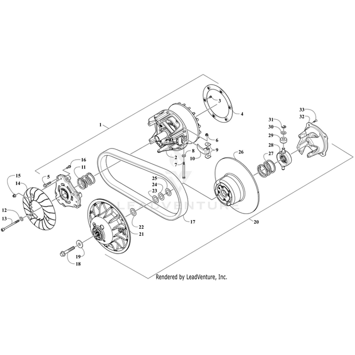 Clutch, Drive - Uncalibrated By Arctic Cat