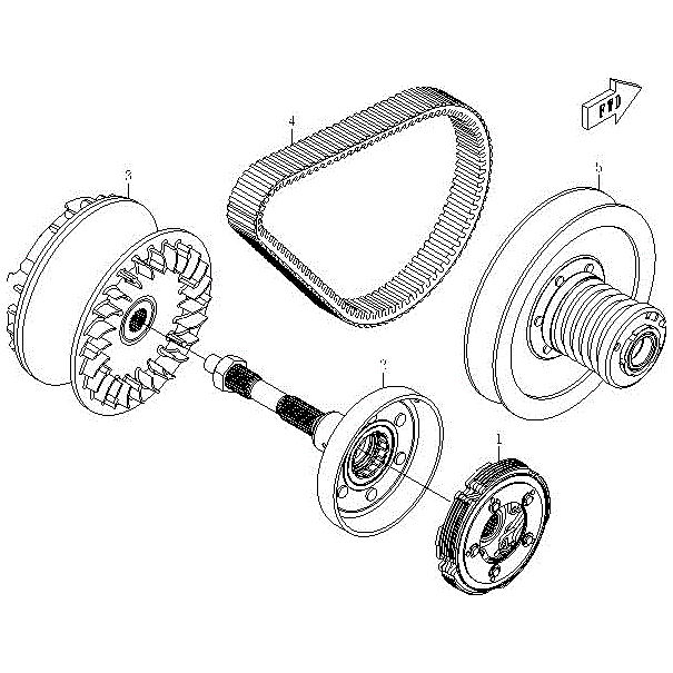 Clutch Hl (Hl/Engine Brake) by CF Moto