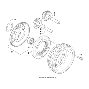 Clutch, Starter By Arctic Cat 0802-035 OEM Hardware 0802-035 Off Road Express