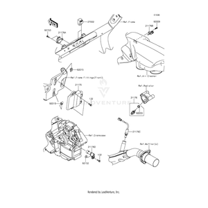 Collar,6.5X16X4.8 by Kawasaki 92152-1729 OEM Hardware 92152-1729 Off Road Express Peach St