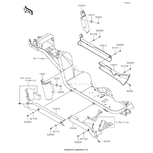 Collar,L=4.7 by Kawasaki 92027-1964 OEM Hardware 92027-1964 Off Road Express Peach St