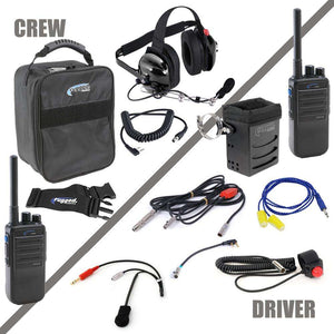 Complete Team - Digital Nascar 3C Racing System With Rdh Professional Handheld Radios by Rugged Radios NASCAR-RDH-U 01039374004034 Rugged Radios