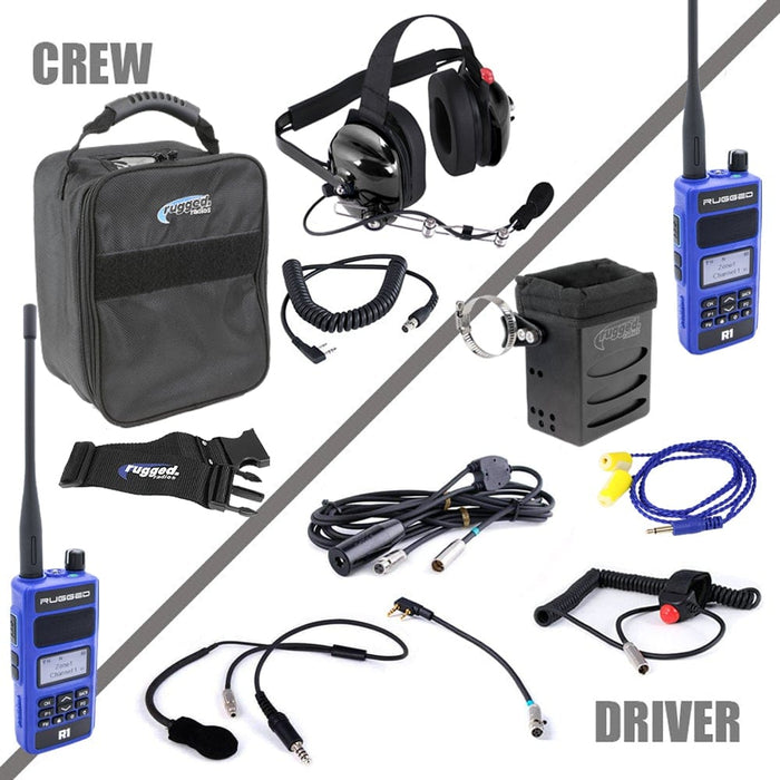 Complete Team - Imsa 4C Racing System With Rugged R1 Handheld Radios by Rugged Radios