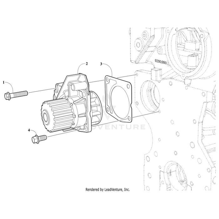 Complete Water Pump By Arctic Cat