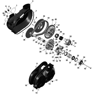 Compression Spring by Can-Am 420638135 OEM Hardware 420638135 Off Road Express