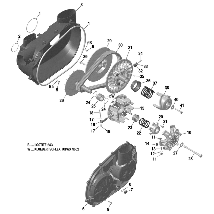 Compression Spring, Drive Pulley by Can-Am