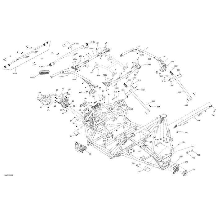 Connecting Plate by Can-Am