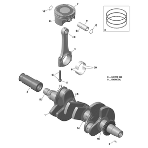 Connecting Rod by Can-Am 420917706 OEM Hardware 420917706 Off Road Express Peach St