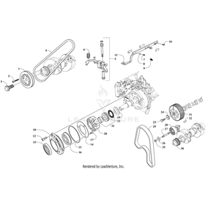 Connecting Rod, Injection Pump By Arctic Cat 3206-506 OEM Hardware 3206-506 Off Road Express