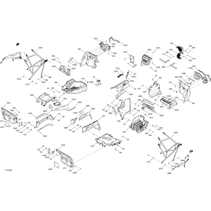 Console Kit by Can-Am 715003355 OEM Hardware 715003355 Off Road Express